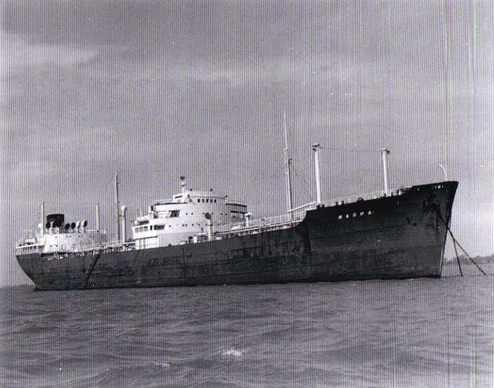 MAGWA in the River Blackwater Date: 25 March 1960.